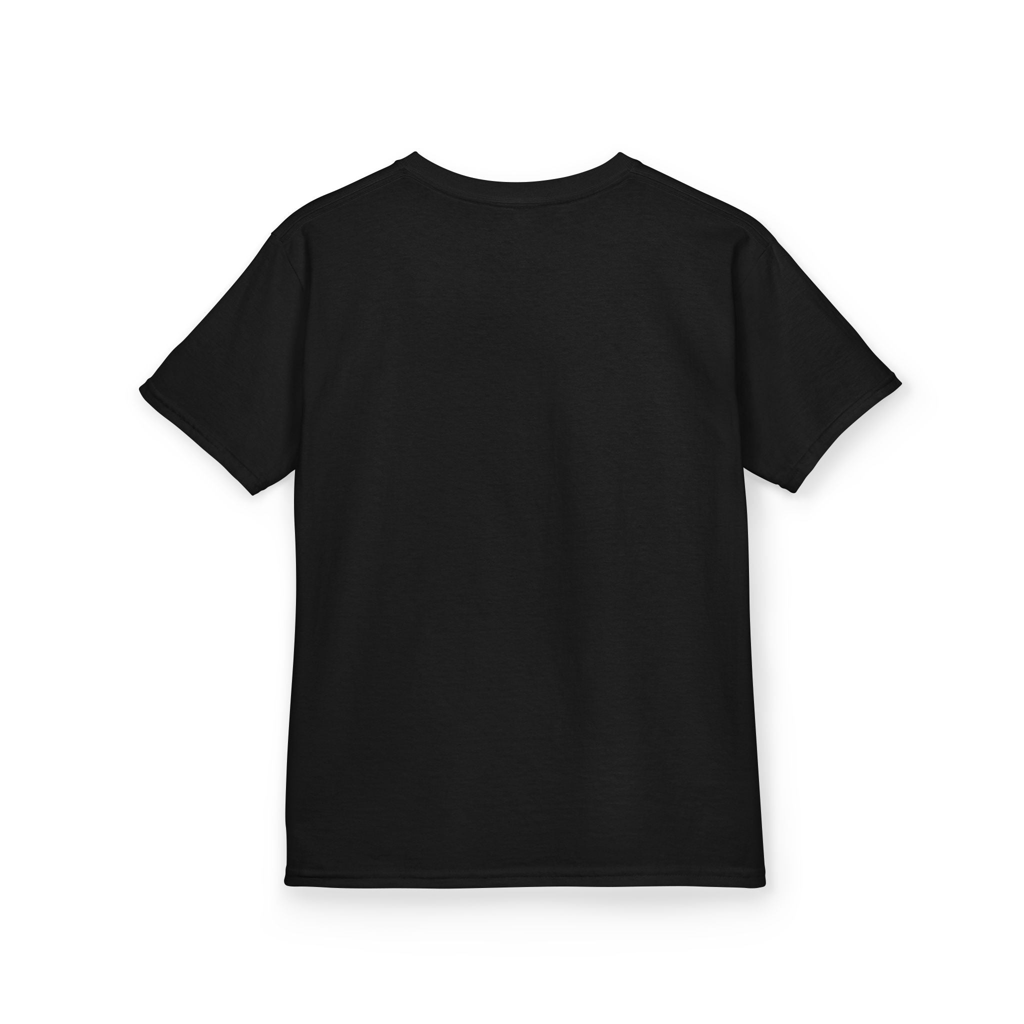 Kids' Printify Savage Reel Club fishing graphic T-shirt, colorful design, comfortable kids' clothing for outdoor adventures.
