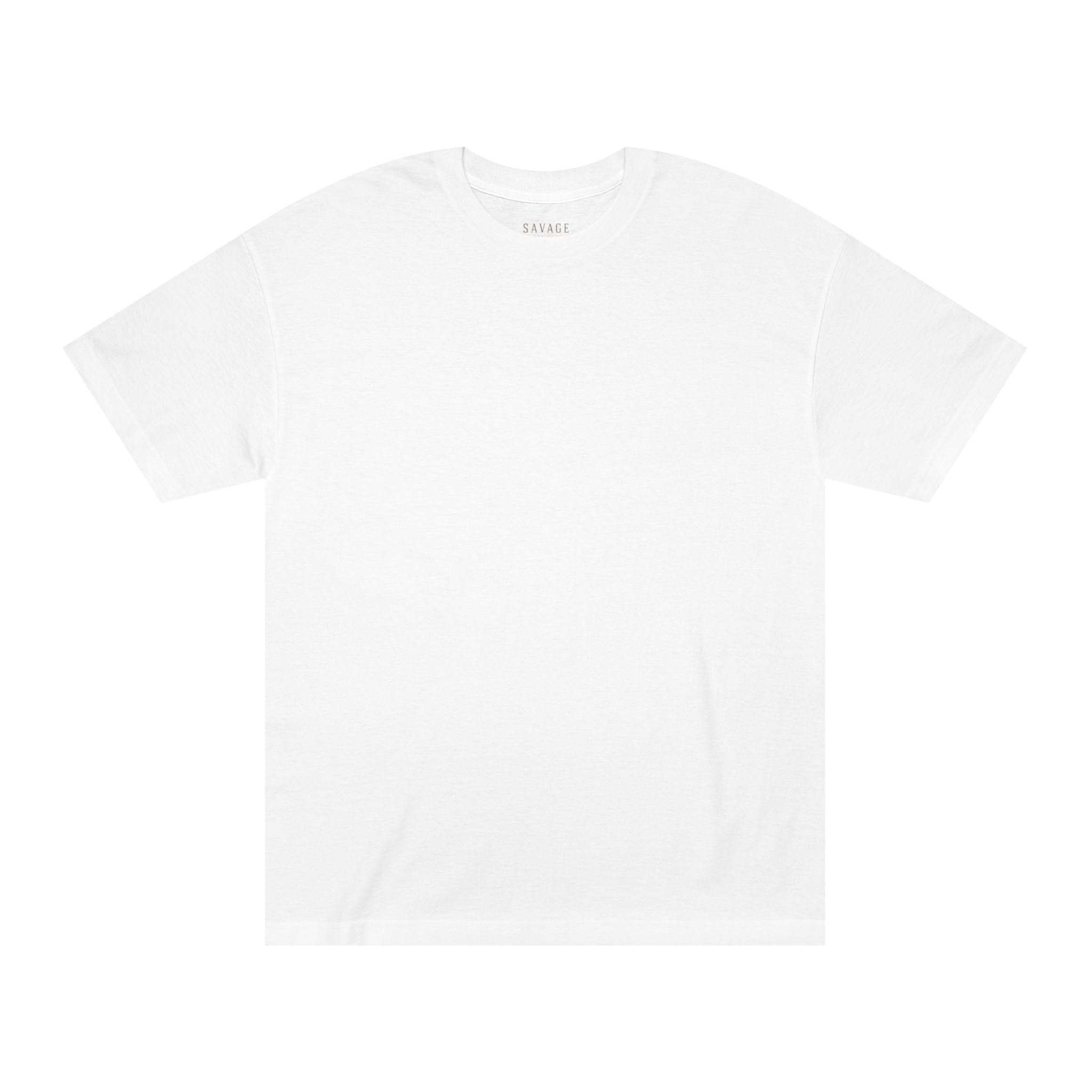 Black fishing T-shirt featuring a savage skeleton graphic by Printify, casual and comfortable for fishing enthusiasts.