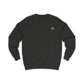 Printify Savage Reel Club fishing sweatshirt with retro walleye graphic, crewneck style, casual apparel for fishing enthusiasts.