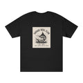 Marlin vintage graphic T-shirt from Savage Reel Club featuring a stylish fishing design on a Printify tee.