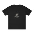 Black Savage Reel Club T-Shirt featuring a fishing-themed design with the phrase "Caught Stealing Your Bait" printed on front.
