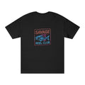 Printify Savage Reel Club fishing T-shirt featuring a retro fish graphic on a casual cotton tee.