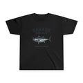 Kids youth tee featuring "Savage Reel Club" tuna fishing graphic, casual kids clothing by Printify.